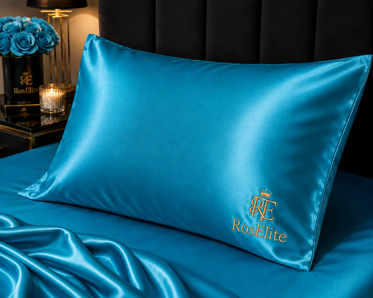 RosElite – Taie d’oreiller en satin