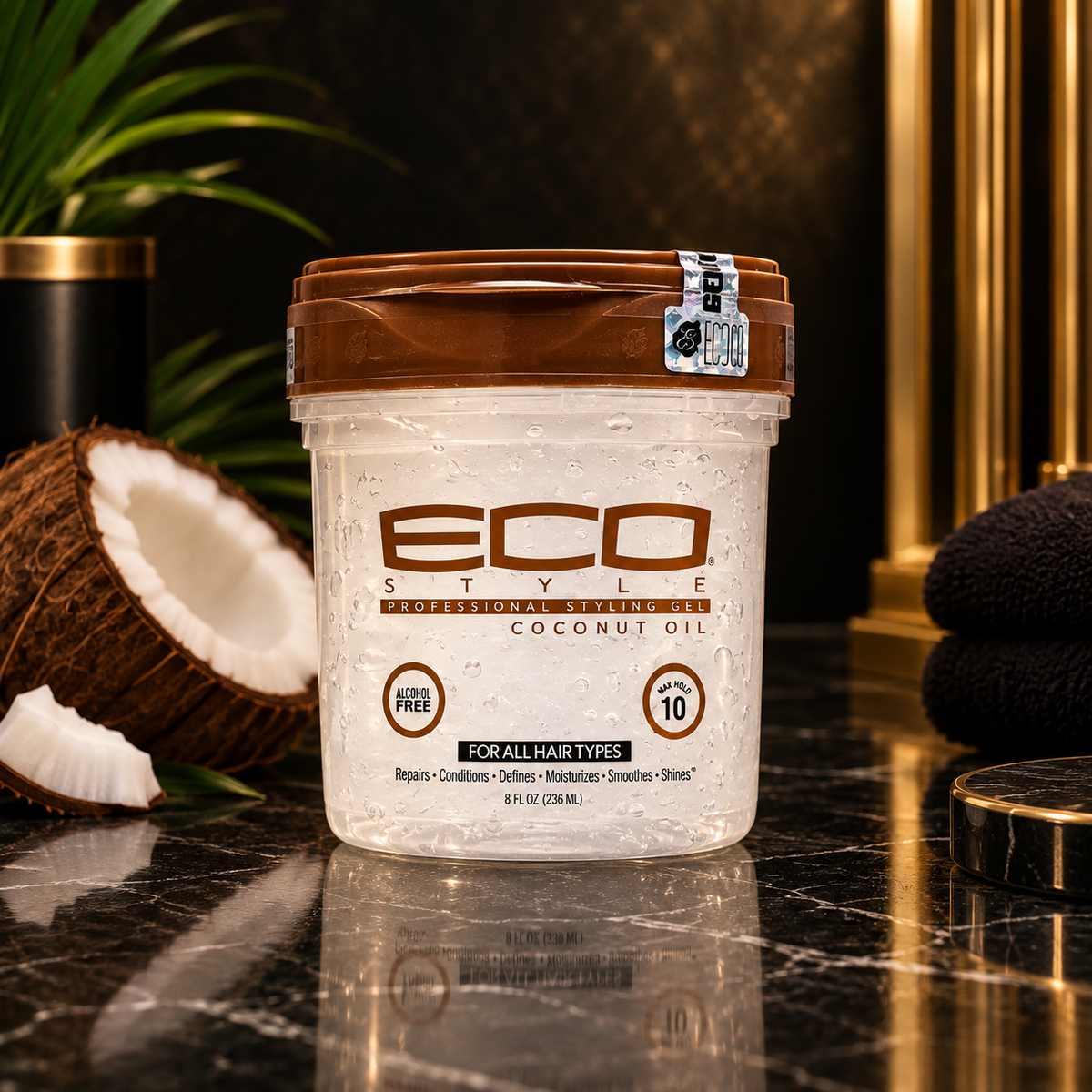 Gel hydratant à la coco